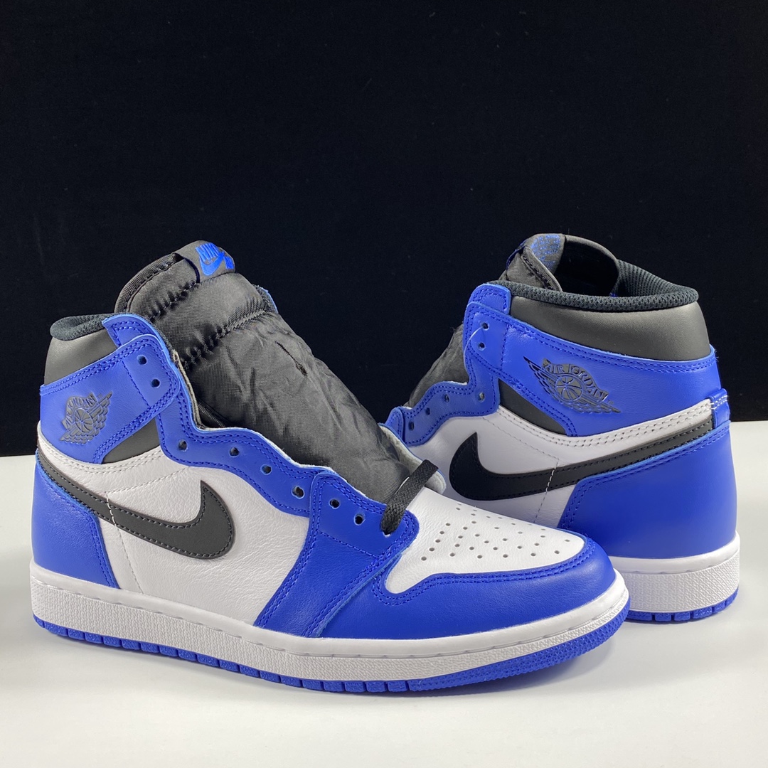 福利特价AirJordan1OGAJ1藤原浩小闪电黑白蓝555088-403尺码4444.545