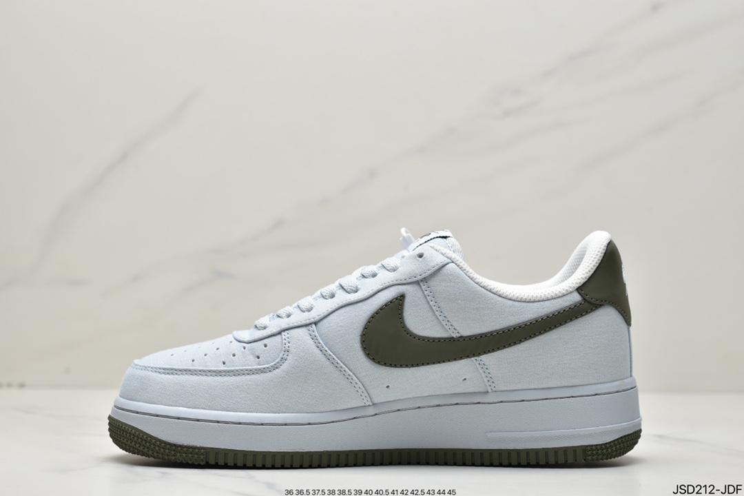 200 NIke Air Force 1 '07 月绿 布面 DG2296-002