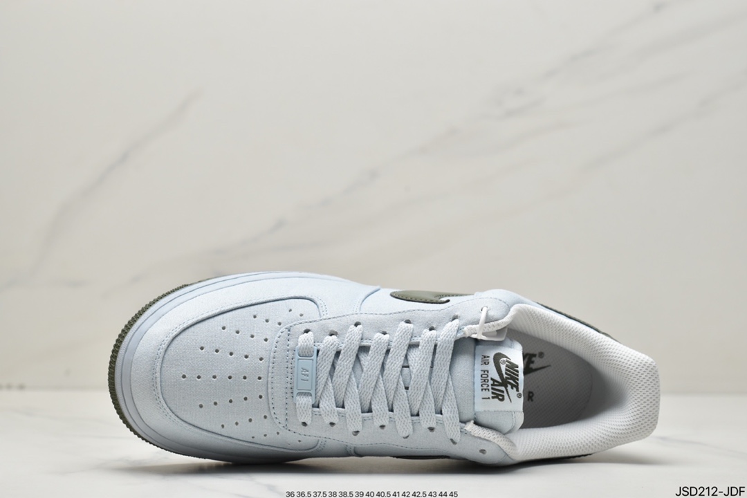 200 NIke Air Force 1 '07 月绿 布面 DG2296-002