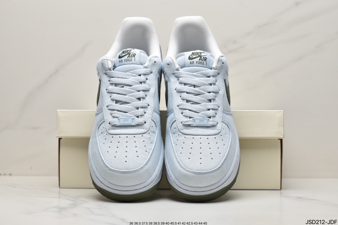 200 NIke Air Force 1 '07 月绿 布面 DG2296-002
