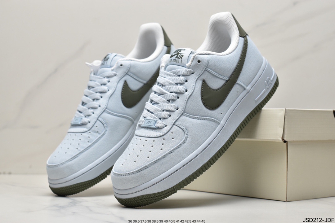 200 NIke Air Force 1 '07 月绿 布面 DG2296-002