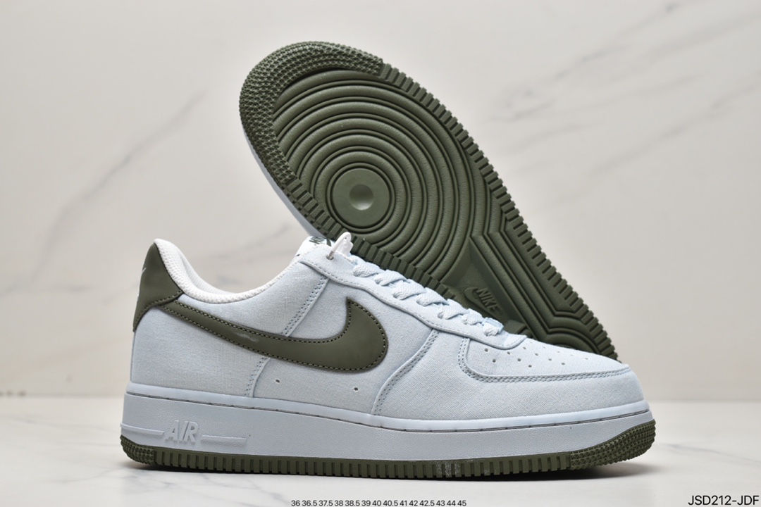 200 NIke Air Force 1 '07 月绿 布面 DG2296-002