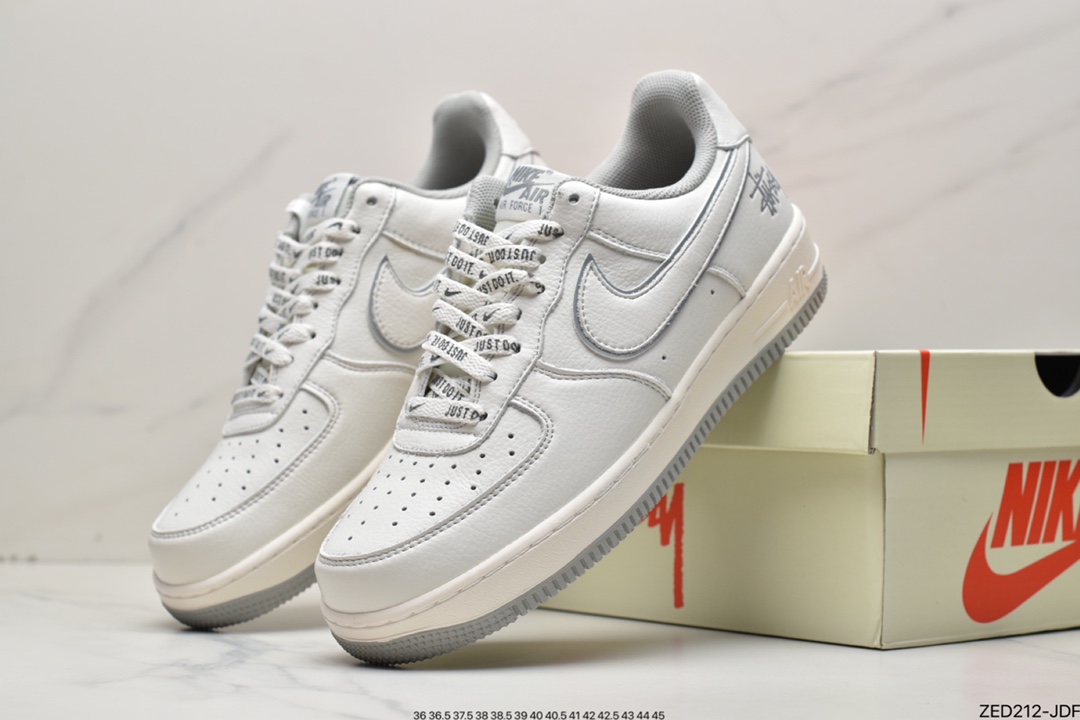 260 空军 Air Force 1’07 Low 白灰斯图西联名UN1815-802