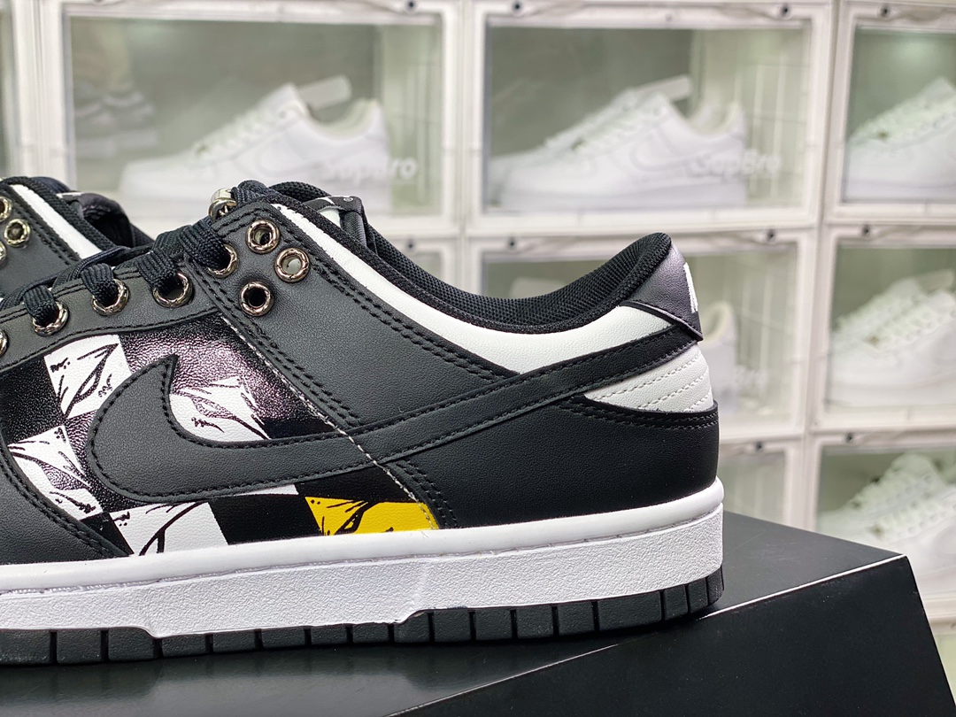 260 奢侈品牌-克罗心/Chrome Hearts x SB Dunk Low”Sex Records”扣篮系列低帮DD1391-100