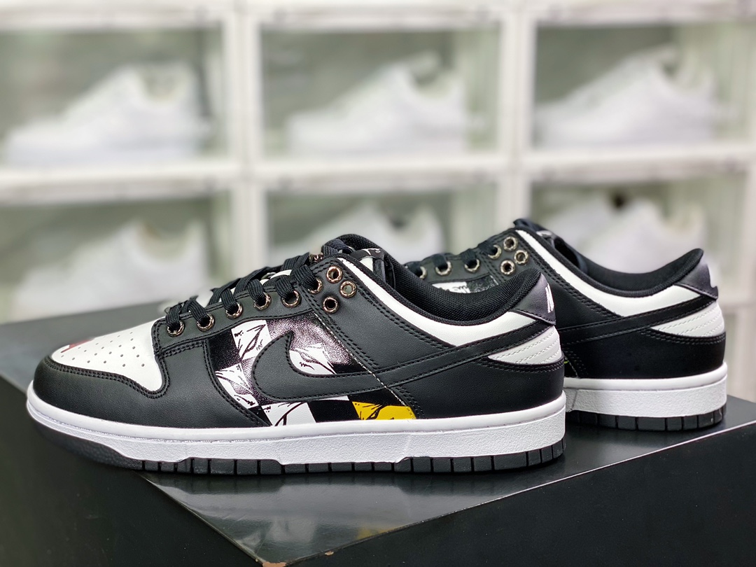 260 奢侈品牌-克罗心/Chrome Hearts x SB Dunk Low”Sex Records”扣篮系列低帮DD1391-100
