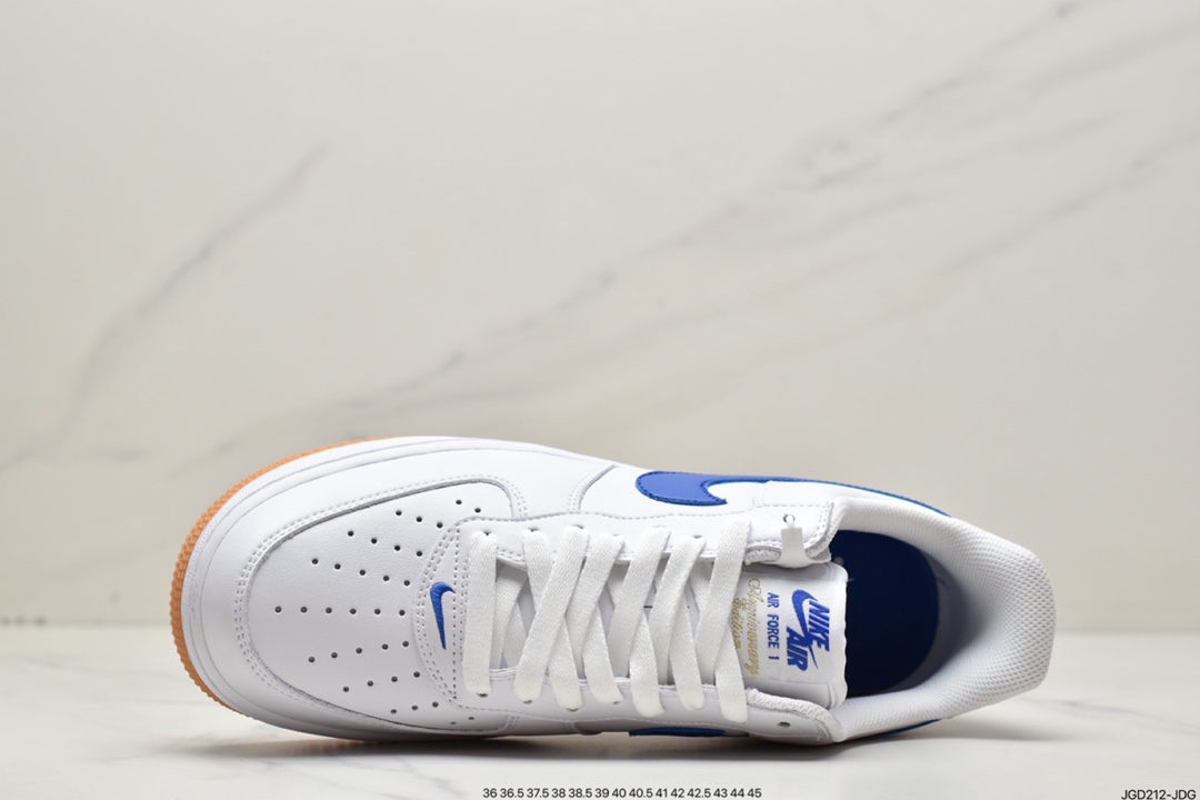 180 耐克Nike Air Force1 空军一号 黄色低帮休闲板鞋 DJ3911-101