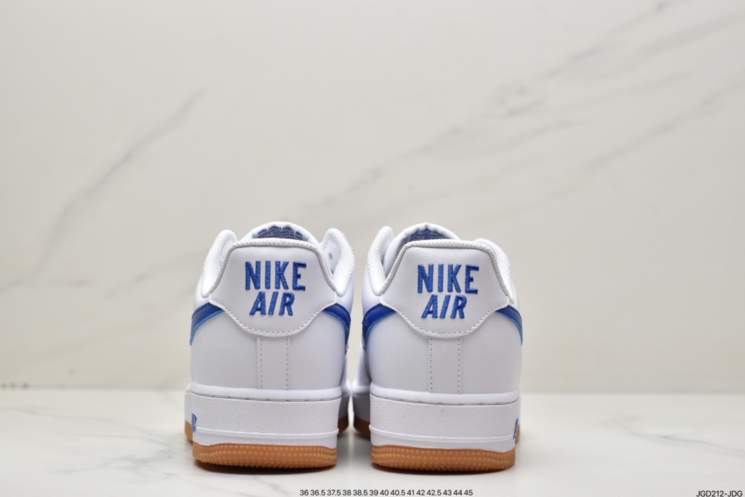 180 耐克Nike Air Force1 空军一号 黄色低帮休闲板鞋 DJ3911-101