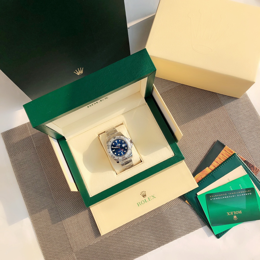 Rolex Oyster Perpetual Date New
 Watch Blue Polishing Unisex Milgauss