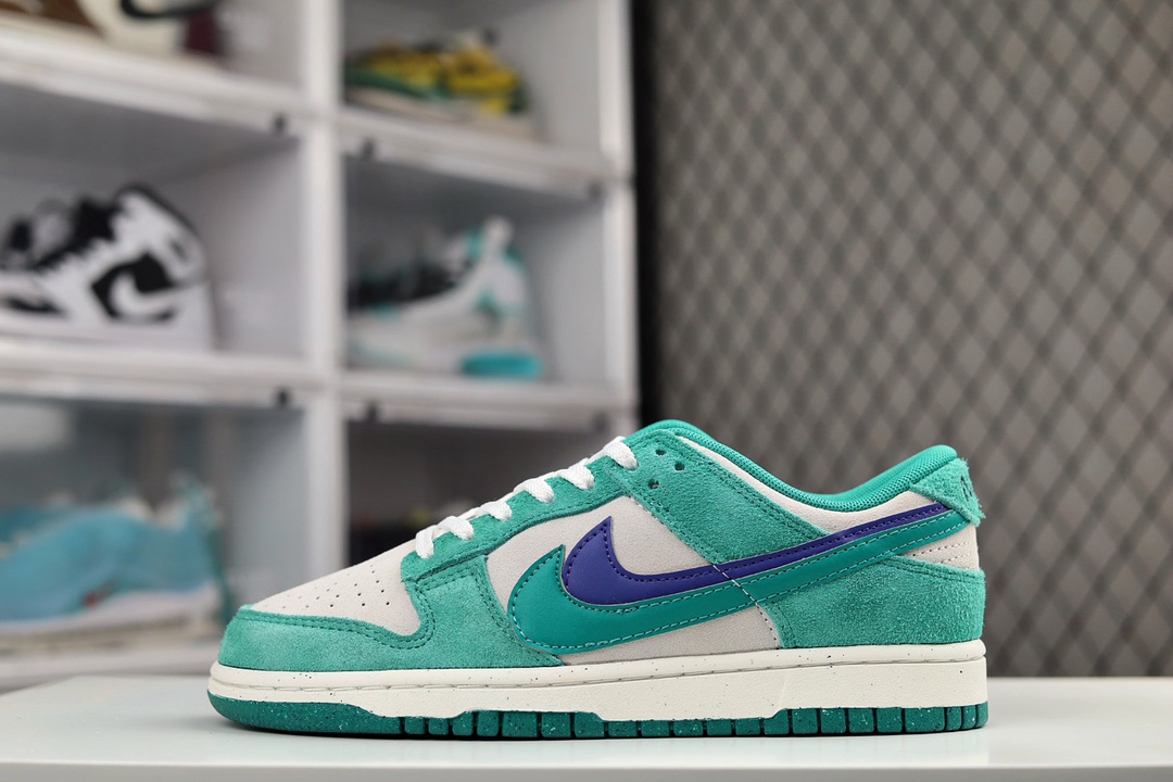 H0 NK Dunk Low 帆白绿红双勾 性价比王者 极限压缩利润空间 超乎所想的高性价比 用料绝不含糊 原盒原配 正确耐磨橡胶大底 超高清洁度 全鞋零毛边皮料切割 全套原楦原模倾力打造完美版型