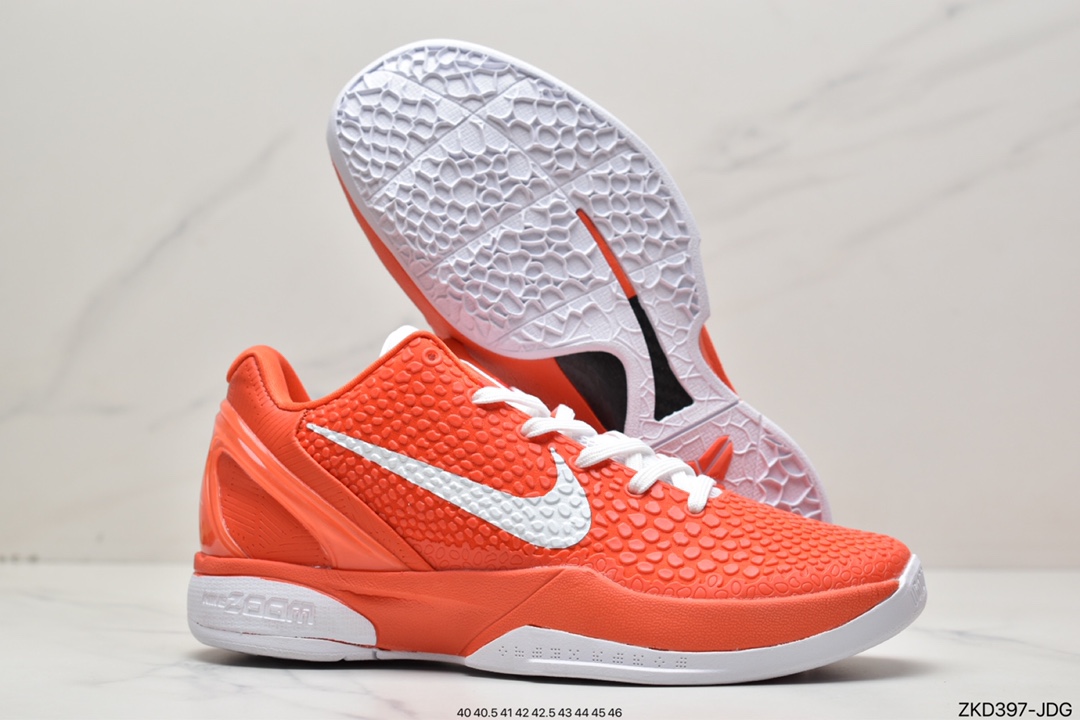 270 耐克Nike Kobe VI ZK6科比六代低帮运动篮球鞋  CW2190-801