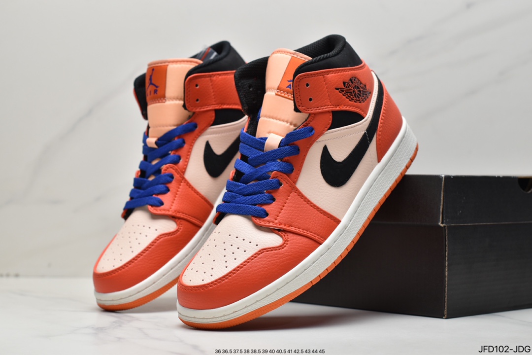 170 Air Jordan 1 Mid 全新批次555112-603