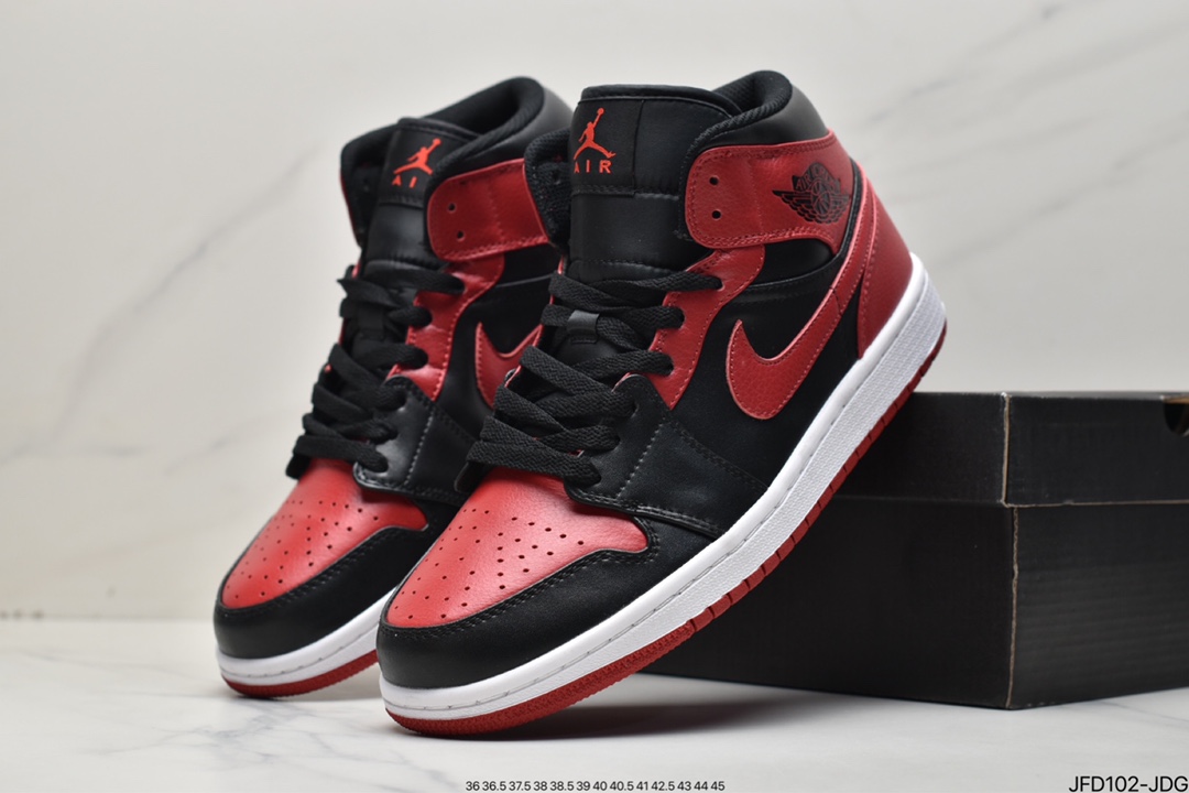 170 Air Jordan 1 Mid 全新批次555112-603