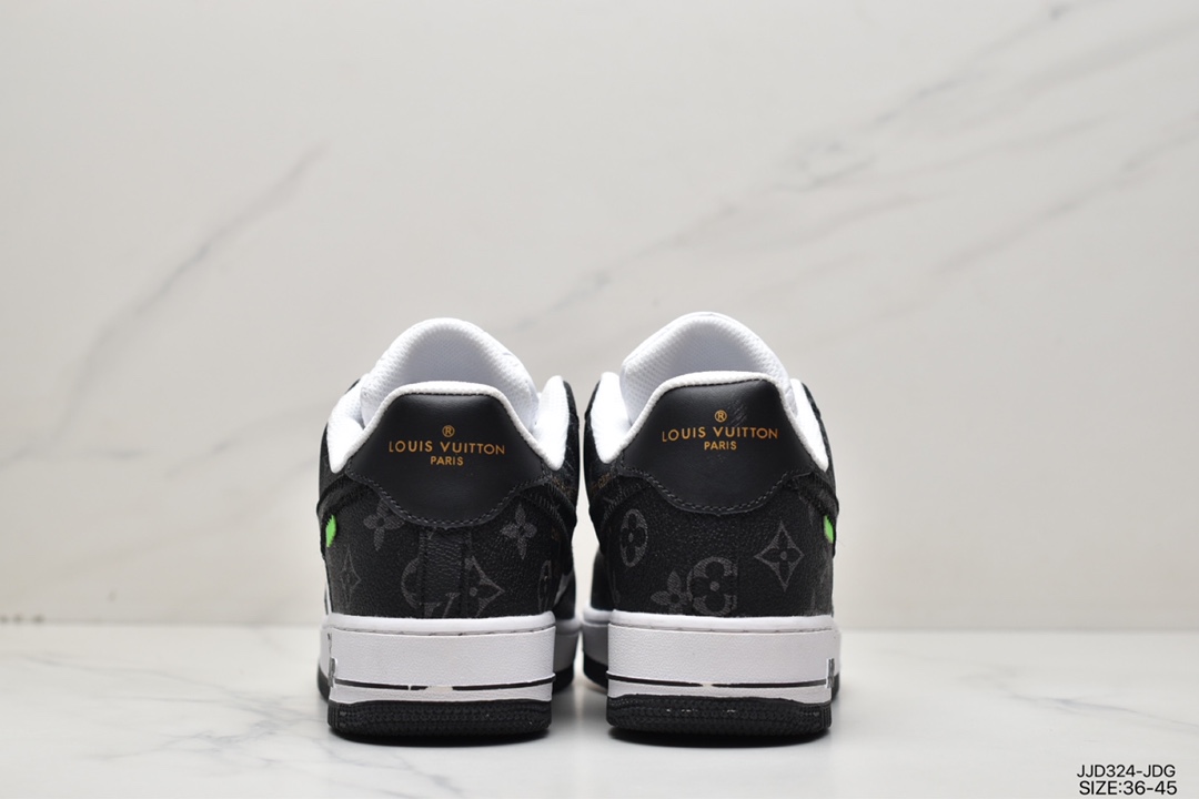 130 耐克Lv x Nike Air Force 1 Low 路易斯威登驴牌LV联名空军一号 1A9VD7