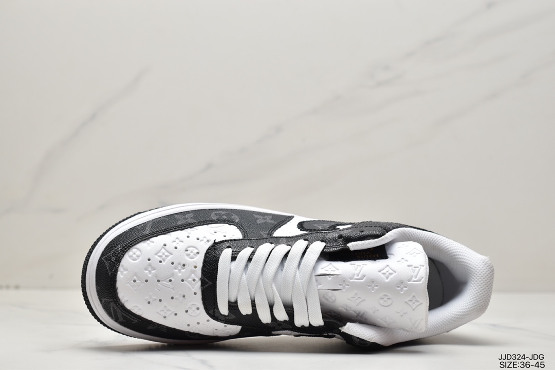 130 耐克Lv x Nike Air Force 1 Low 路易斯威登驴牌LV联名空军一号 1A9VD7