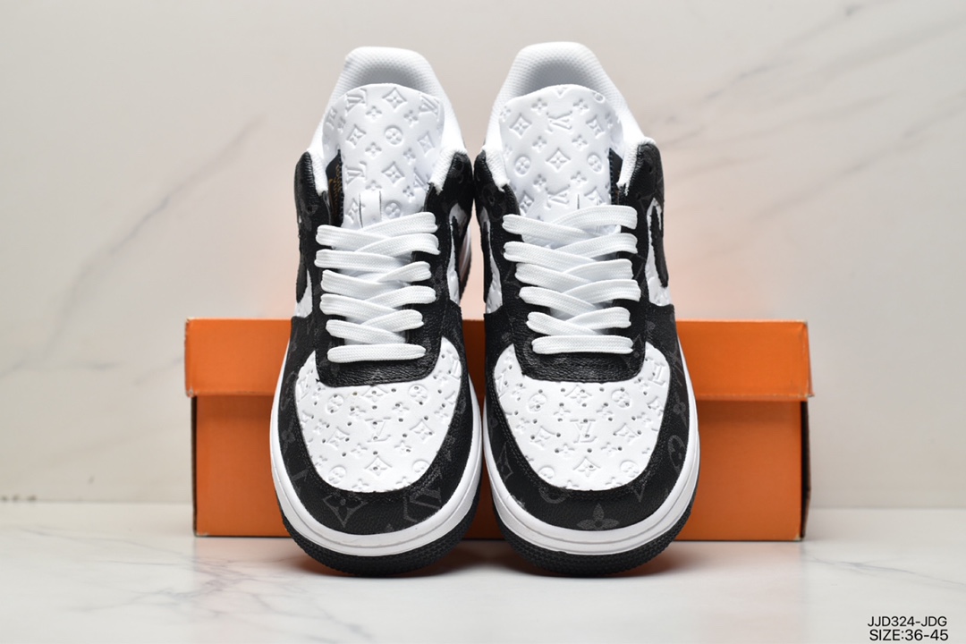 130 耐克Lv x Nike Air Force 1 Low 路易斯威登驴牌LV联名空军一号 1A9VD7