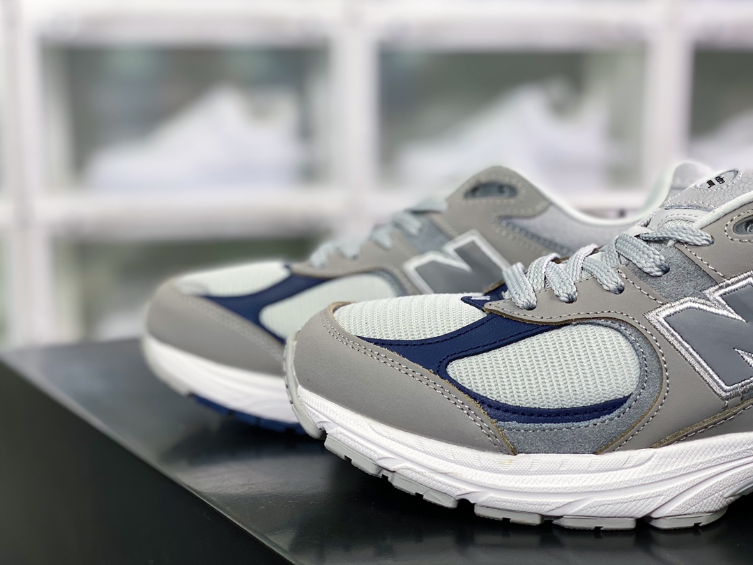 Thisisneverthat x NB ML2002 Series Retro Daddy Style Casual Sports Jogging Shoes ”Frosted Gray Midnight Blue” M2002RTH