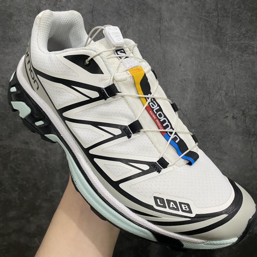 图片[3]-Salomon 萨洛蒙 XT-6 迷雾蓝 复古机能潮流休闲跑鞋 414551 新晋网红单品 伞兵绳快穿鞋带设计 无缝鞋身户外随意纵横 颜值与脚感兼备 出街通勤 绝对非常吸睛 你值得拥有 尺码：40 40.5 41 42 42.5 43 44 44.5 注意：偏小0.5-1码-选品中心