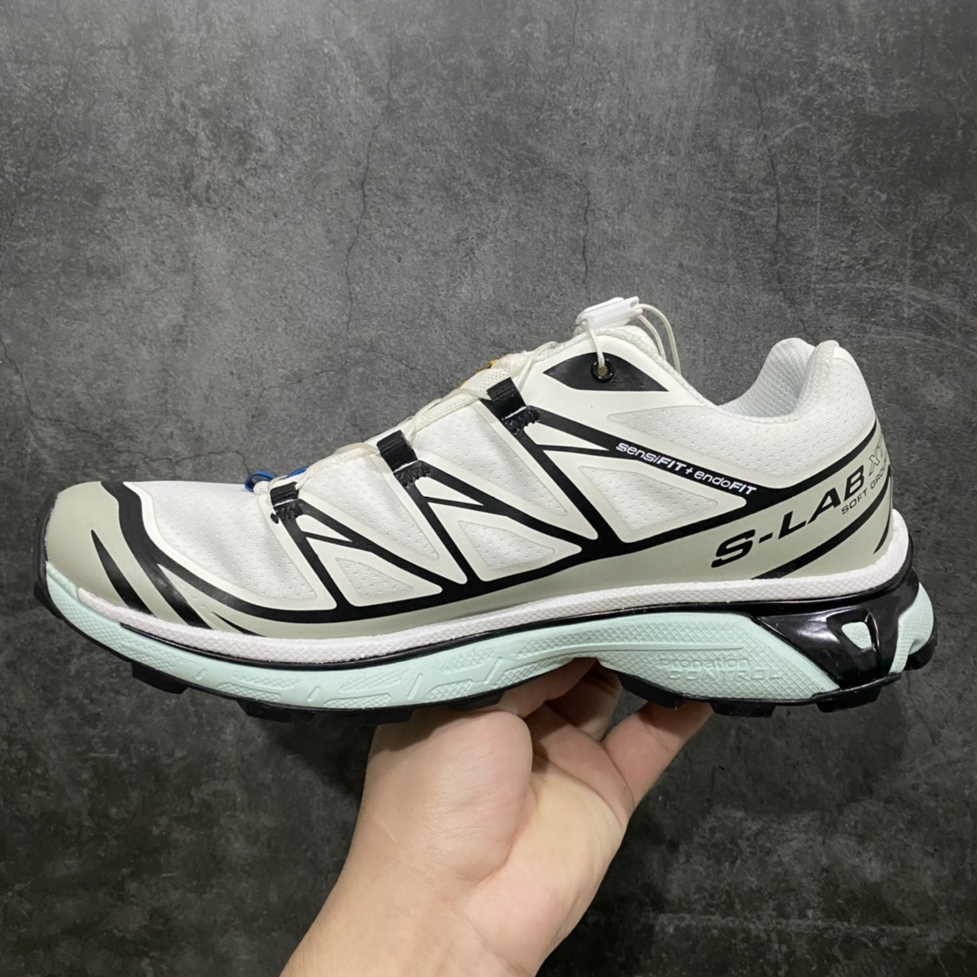 图片[2]-Salomon 萨洛蒙 XT-6 迷雾蓝 复古机能潮流休闲跑鞋 414551 新晋网红单品 伞兵绳快穿鞋带设计 无缝鞋身户外随意纵横 颜值与脚感兼备 出街通勤 绝对非常吸睛 你值得拥有 尺码：40 40.5 41 42 42.5 43 44 44.5 注意：偏小0.5-1码-选品中心