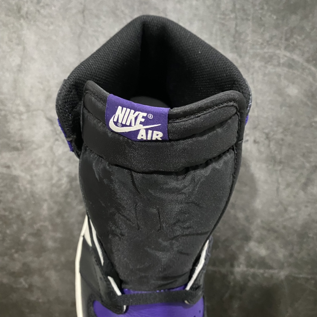 图片[9]-原厂 AJ1 黑紫脚趾 555088-501 行业第一梯队品质 细节材料升级 裁边清洁度无可挑剔 尺码：40.5/47.5-选品中心