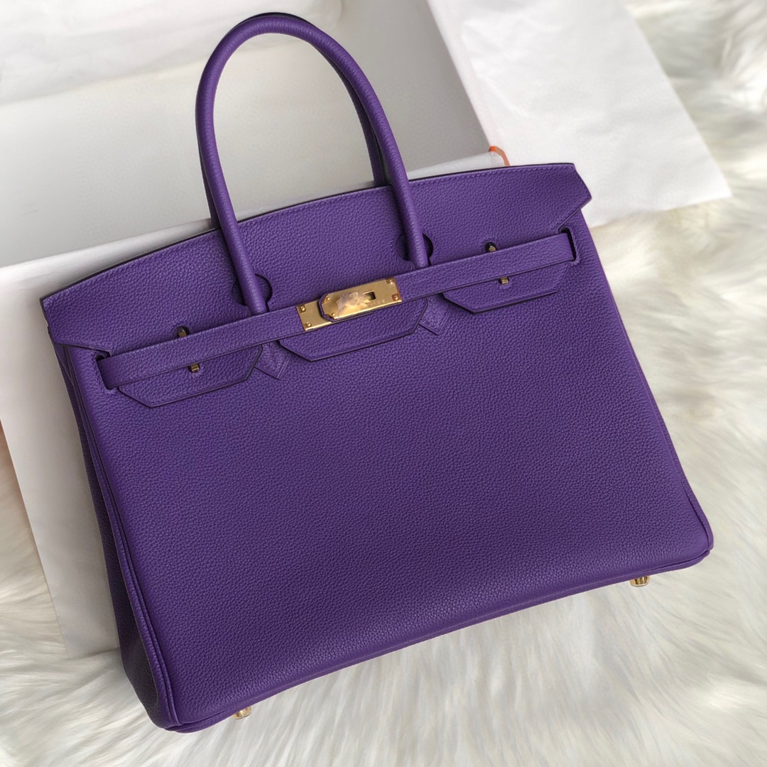 Where can I buy
 Hermes Birkin Bags Handbags AAA Replica Designer
 Purple Gold Hardware