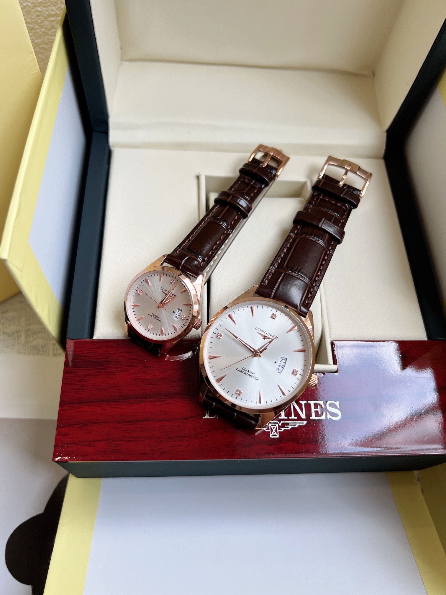 230 LONGINES 情侣对表 原装进口石英机芯