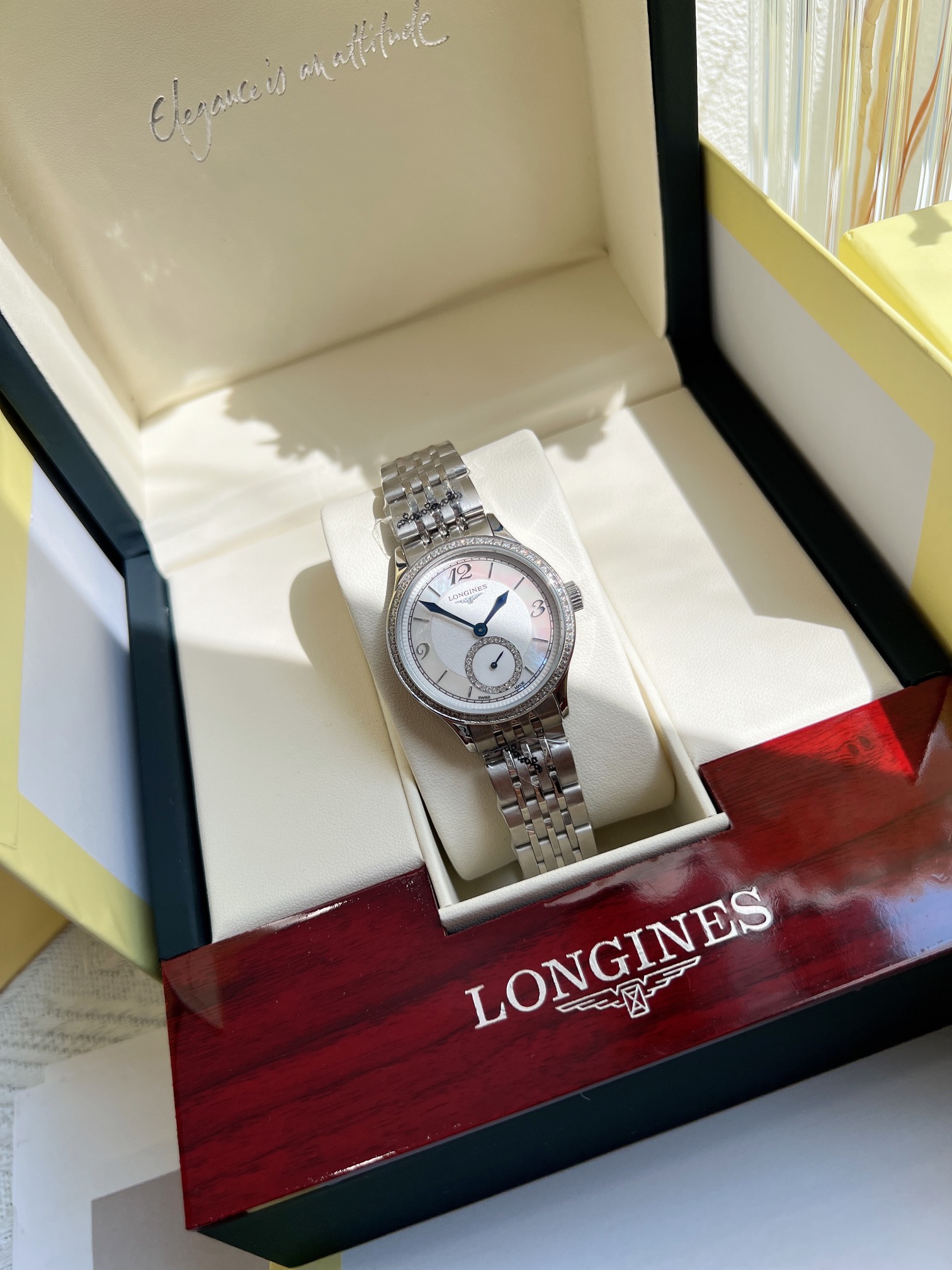 260 LONGINES最新气质女表搭载原装进口石英机芯