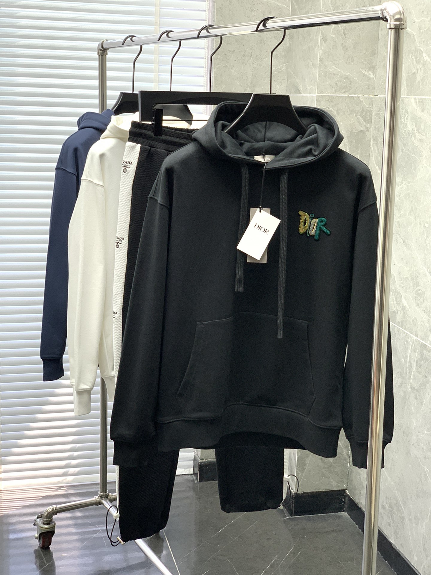Dior Clothing Hoodies Fall/Winter Collection Fashion Hooded Top