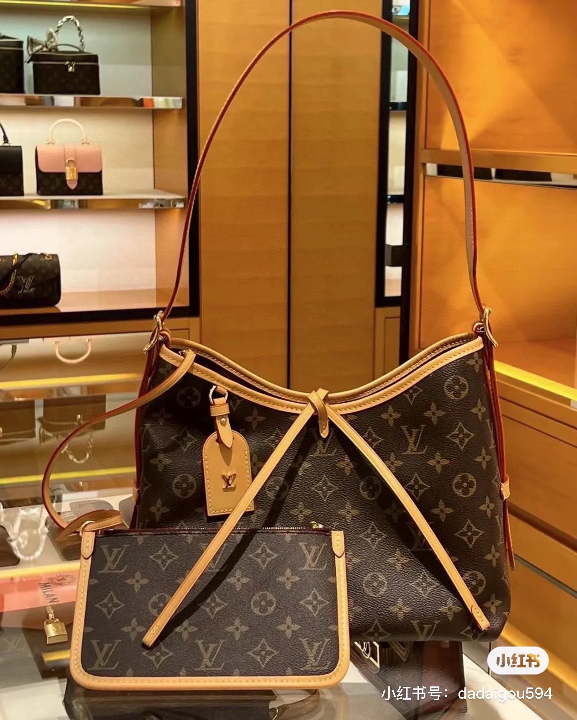 Louis Vuitton 路易威登 LV ! Carryall~ 设计灵感直比Graceful! 火起来了冲!