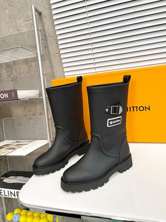 Louis Vuitton Martin Boots High Quality Customize Calfskin Cowhide Rubber Fall Collection Casual
