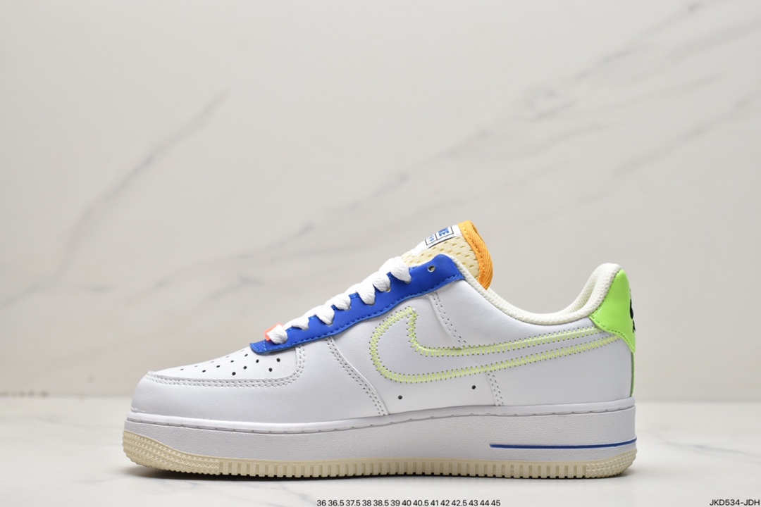 160 Nike Air Force 1 Low GS ”Player One” 空军一号低帮休闲板鞋 FB1393-111