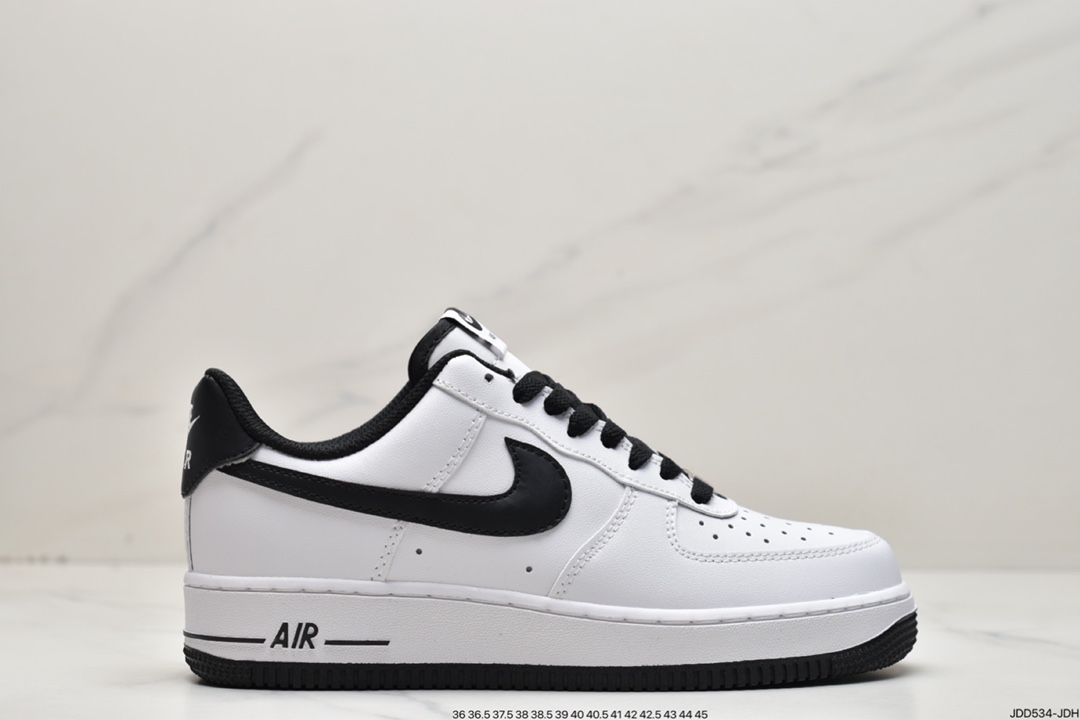 120 耐克Nike Air Force1 AF1 空军一号 黑白熊猫 DH7561-102