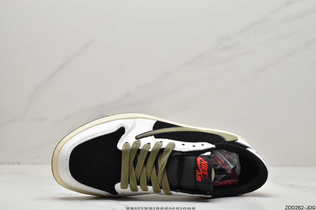 230 Travis Scott x Air Jordan 1 Low 橄榄色DZ4137-106