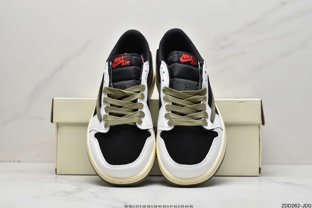 230 Travis Scott x Air Jordan 1 Low 橄榄色DZ4137-106