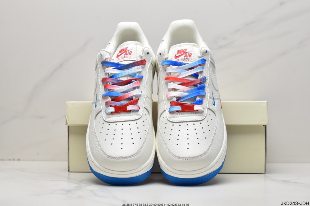 160 Air Force 1’07 Low QS”White/Sky Blue/Red/Philadelphia 76ers”空军一号AI5958-300