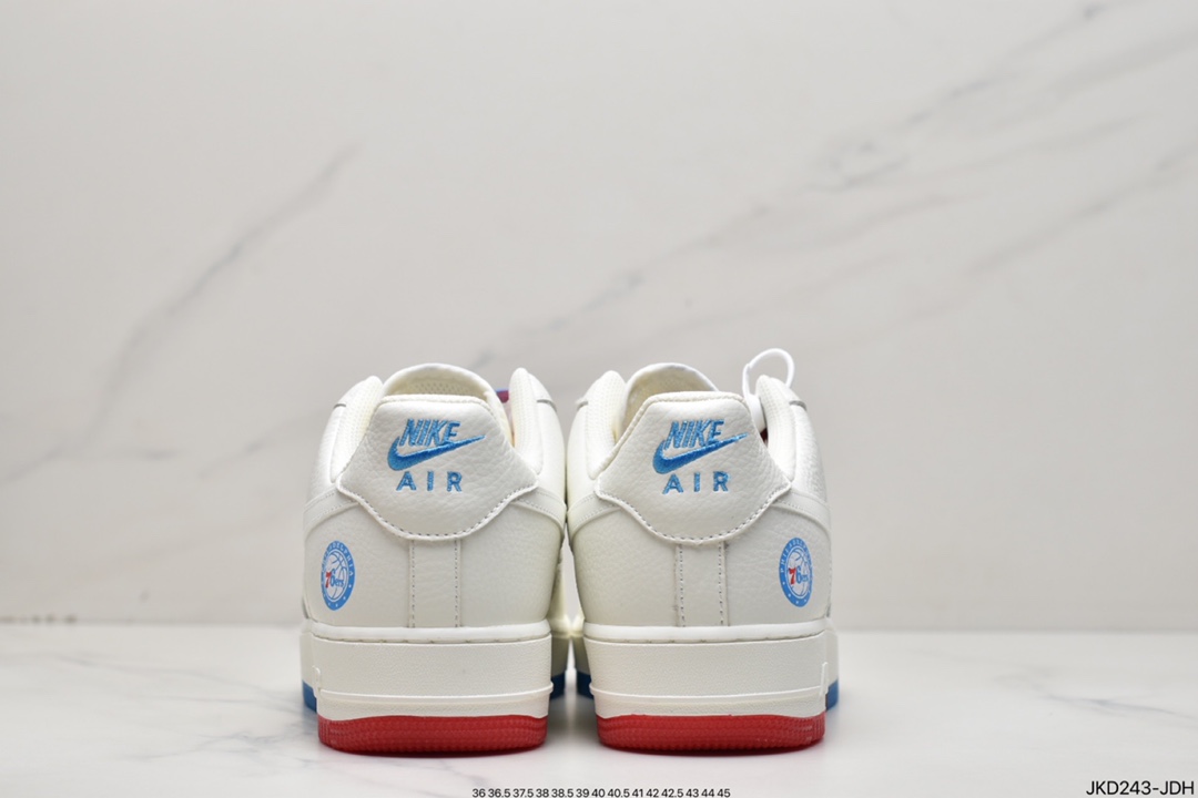 160 Air Force 1’07 Low QS”White/Sky Blue/Red/Philadelphia 76ers”空军一号AI5958-300