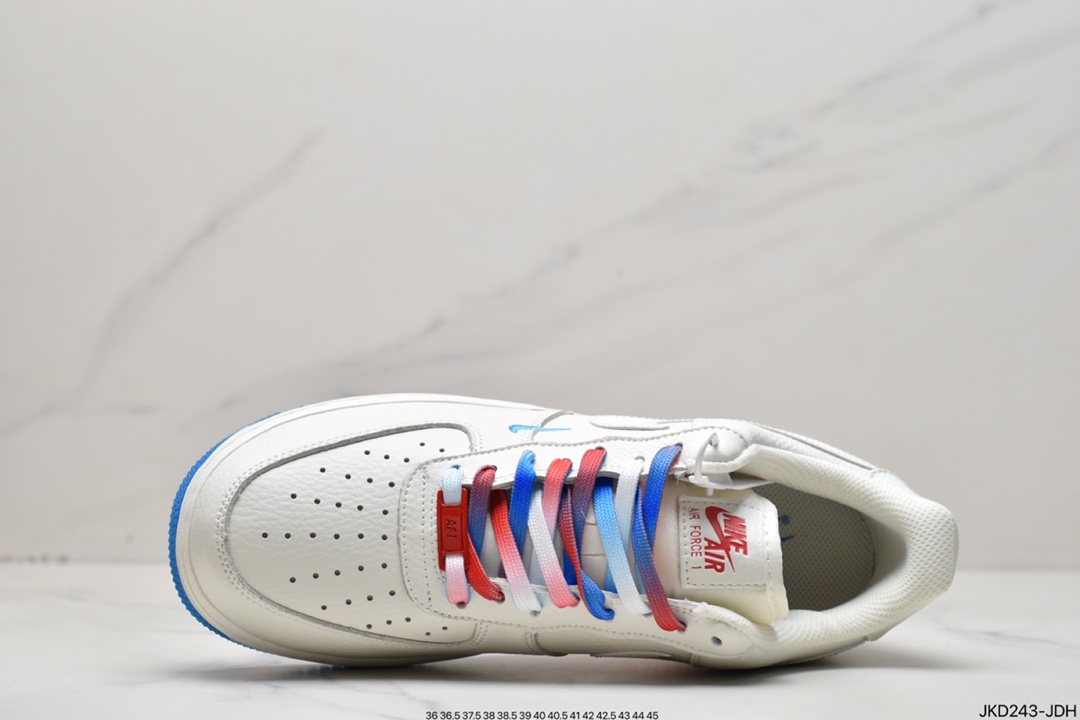 160 Air Force 1’07 Low QS”White/Sky Blue/Red/Philadelphia 76ers”空军一号AI5958-300