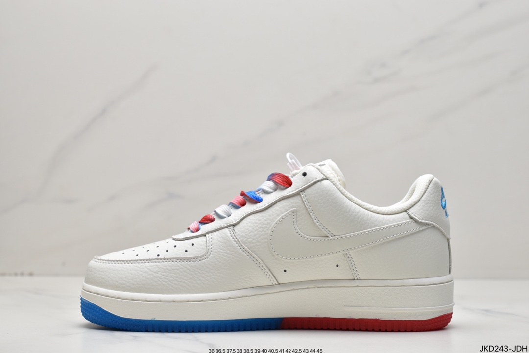 160 Air Force 1’07 Low QS”White/Sky Blue/Red/Philadelphia 76ers”空军一号AI5958-300