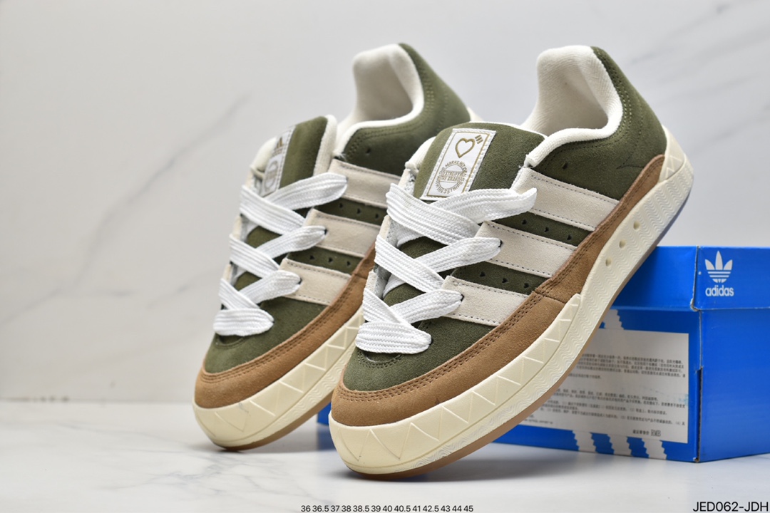 Human Made x Adidas Adimatic Low ”Dust Green” Matic series low help HP9914