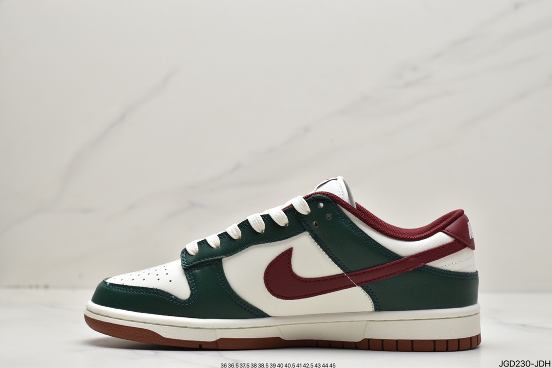 180 耐克Nike SB Dunk Low Pro 复古低帮头层皮FB7160-161
