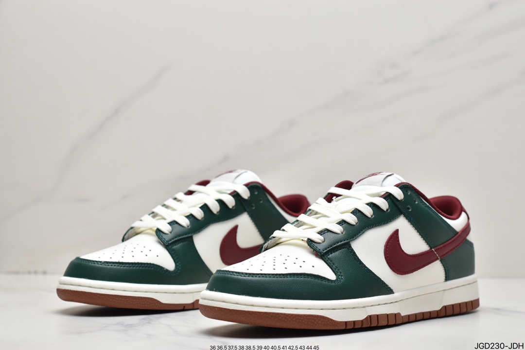 180 耐克Nike SB Dunk Low Pro 复古低帮头层皮FB7160-161
