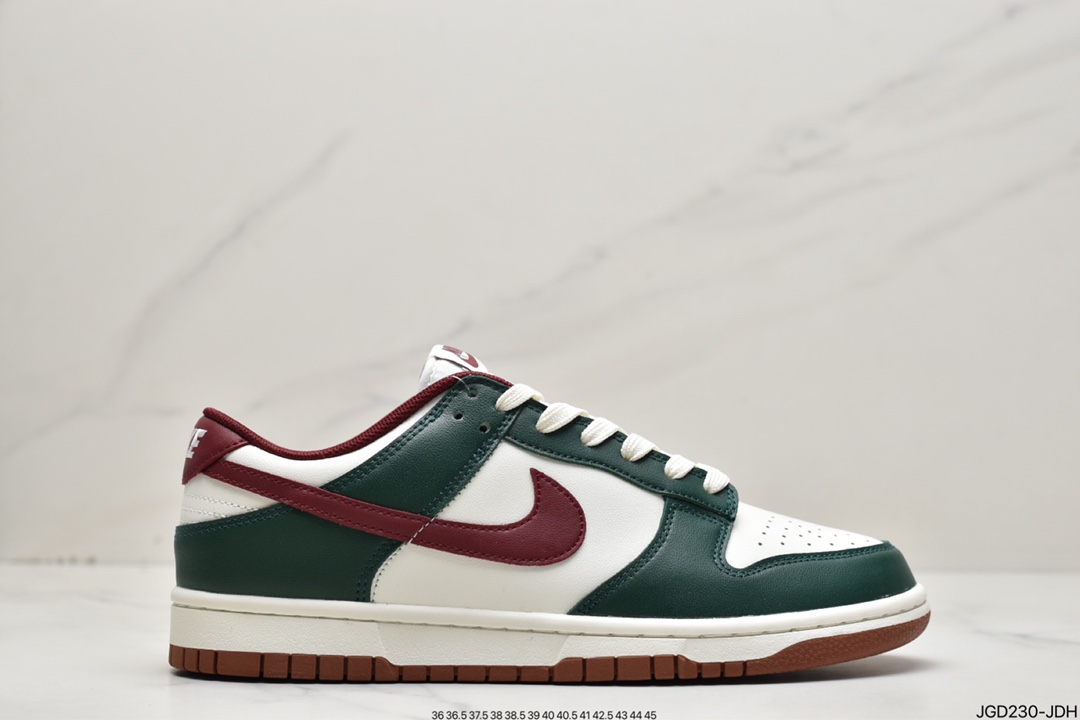 180 耐克Nike SB Dunk Low Pro 复古低帮头层皮FB7160-161