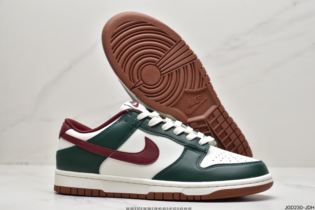 180 耐克Nike SB Dunk Low Pro 复古低帮头层皮FB7160-161