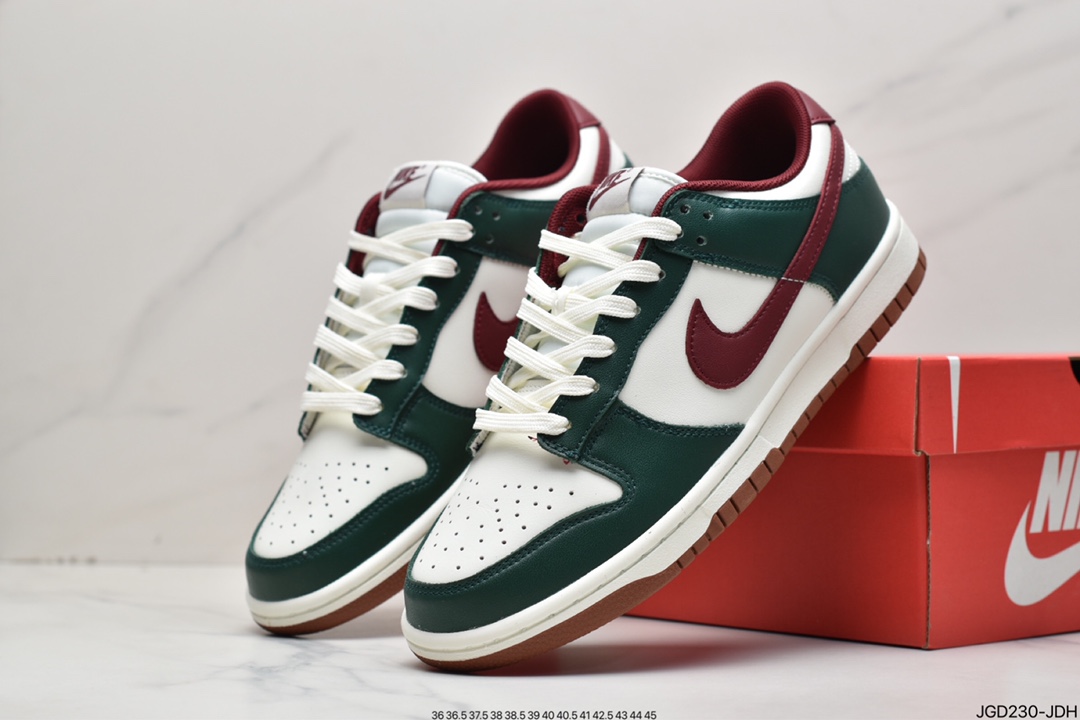 180 耐克Nike SB Dunk Low Pro 复古低帮头层皮FB7160-161