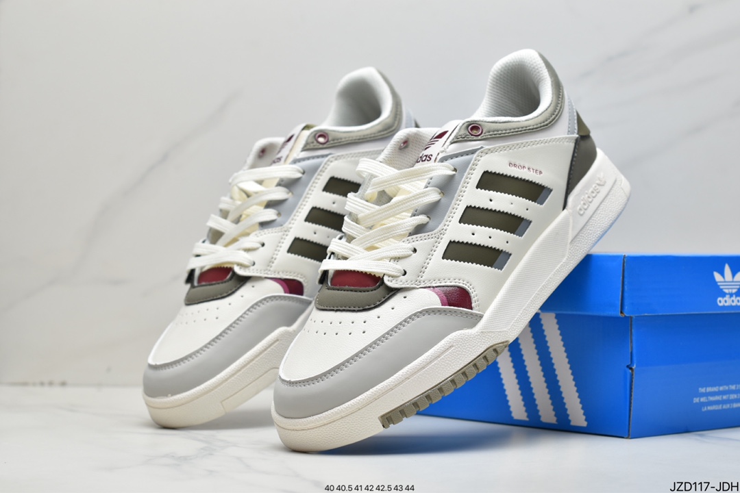 Adidas Drop Step XL Low Top Classic Campus Retro Sneakers