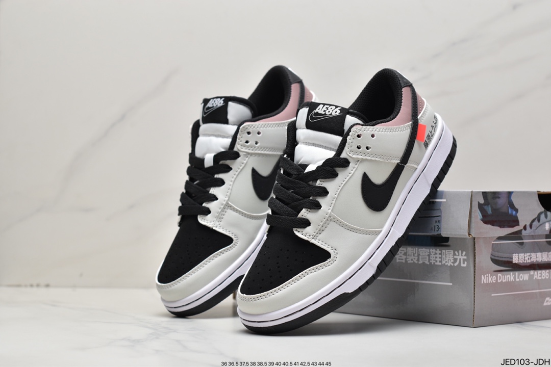 150 Nike Dunk Low “Racer 黑灰 头文字D AE86 ” DD1391-103