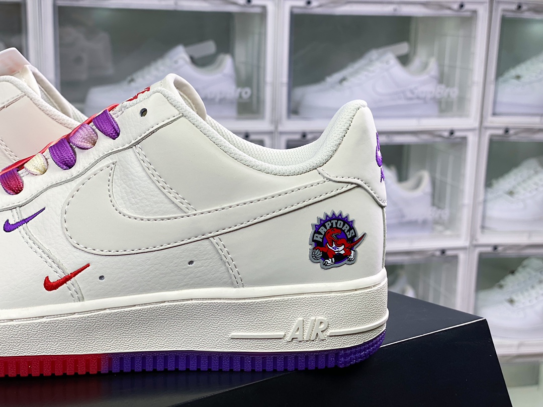 260  Air Force 1’07 QS”Sail/Grey/Red/Toronto Raptors”空军一号KK6325-015
