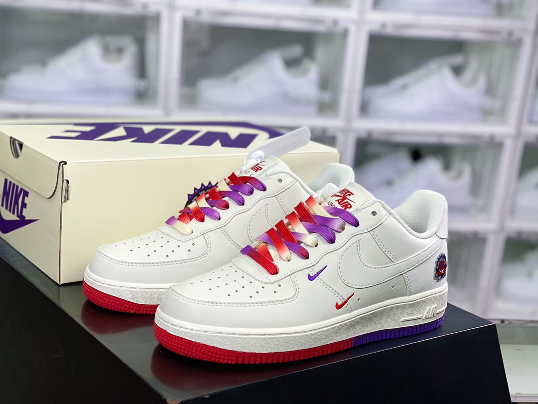 260  Air Force 1’07 QS”Sail/Grey/Red/Toronto Raptors”空军一号KK6325-015