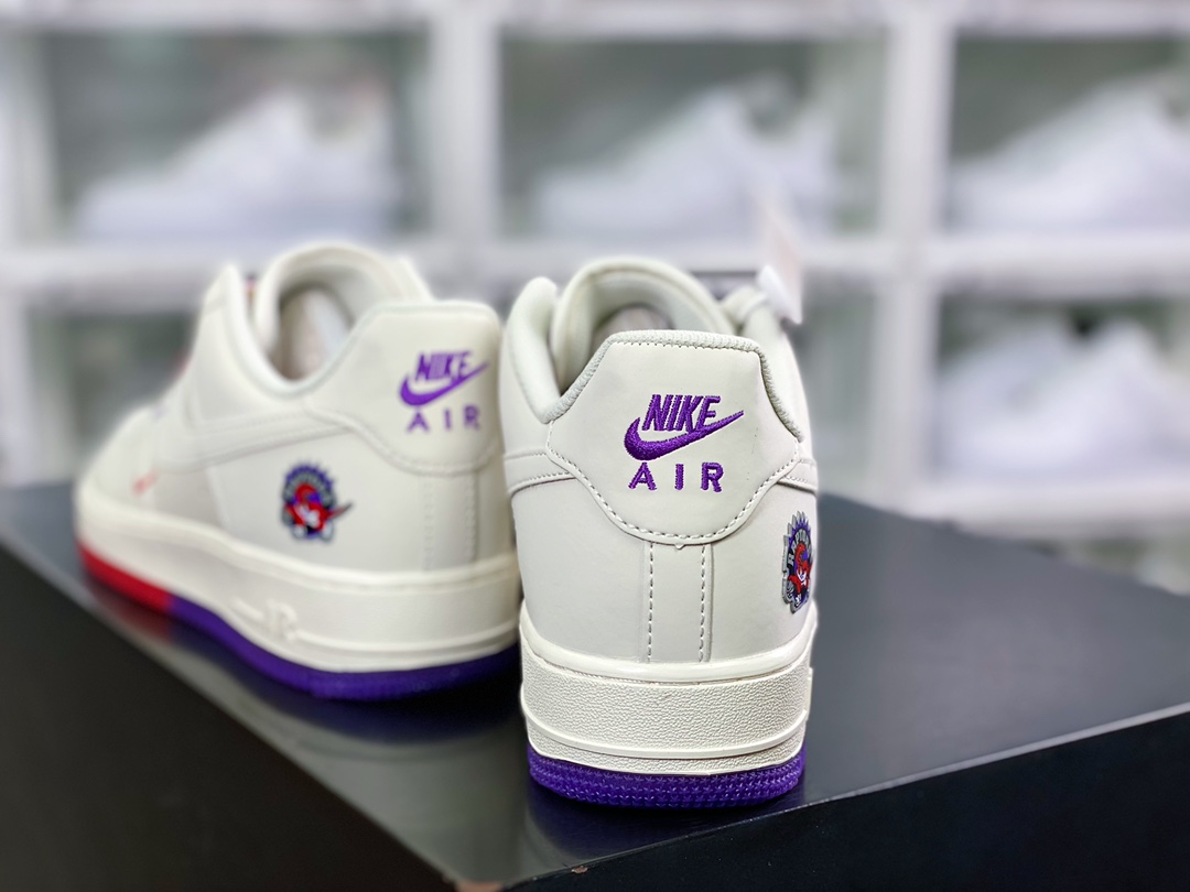 260  Air Force 1’07 QS”Sail/Grey/Red/Toronto Raptors”空军一号KK6325-015