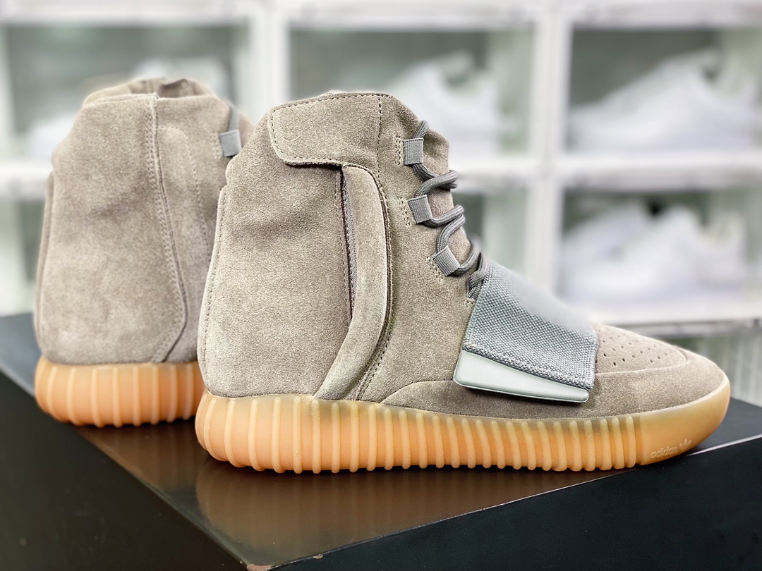 Kanye West x Originals YEEZY BOOST 750 ”Light Grey” first-generation high-top BB1840