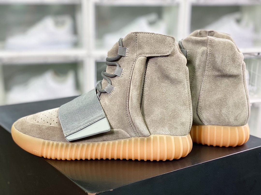 Kanye West x Originals YEEZY BOOST 750 ”Light Grey” first-generation high-top BB1840